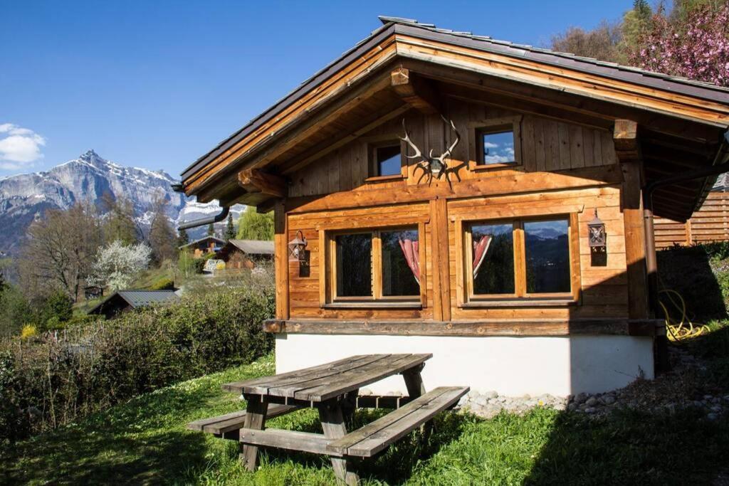 Chalet Cosy Proche Tramway Du Mont-Blanc Et Centre Saint-Gervais-les-Bains Εξωτερικό φωτογραφία
